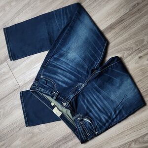 BKE Denim Gabby Straight Leg Stretch Blue Jeans Women's 30R RN# 75720